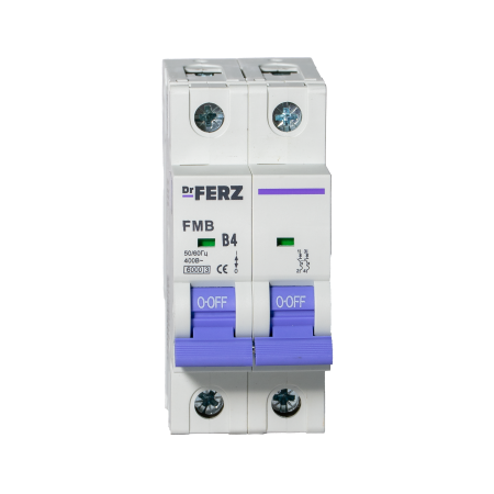 FMB-B 6kA 2P 04 х-ка B Автоматический выключатель